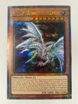 Blue-Eyes Alternative White Dragon | QCR | RA02-EN010 | Yugioh - Image 1