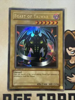 Beast of Talwar PSV-103 1st Edition Ultra Rare Yugioh LP - Image 2