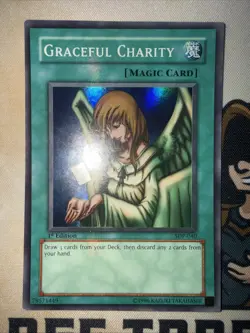Graceful Charity - SDP-40 - Super Rare - 1st Edition - Yugioh NM - Image 2