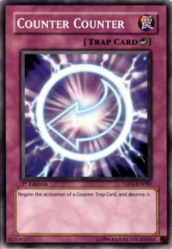 Counter Counter Common TRAP 1st Edition Tactical Evolution Yugioh - Image 1