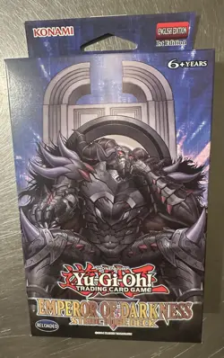 Yugioh Emperor of Darkness Structure Deck 1st Edition Factory Sealed - Image 1