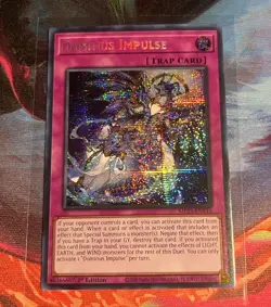 Yu-Gi-Oh! TCG Dominus Impulse MP25-EN116 1st Edition Prismatic Secret Rare NM - Image 1