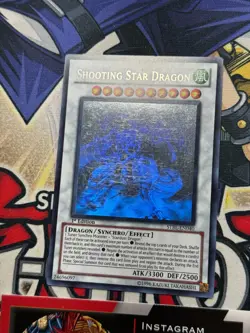 Yugioh Shooting Star Dragon STBL-EN040 1st Edition Ghost Rare NM/LP - Image 2