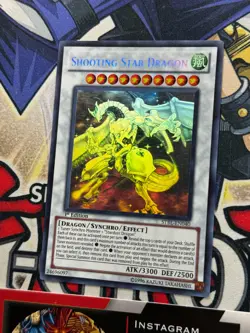 Yugioh Shooting Star Dragon STBL-EN040 1st Edition Ghost Rare NM/LP - Image 3