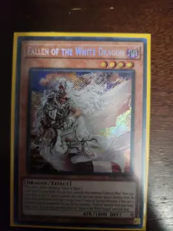 Yu-Gi-Oh! Fallen of the White Dragon Secret Rare BPRO-EN024 1st Edition - Image 1