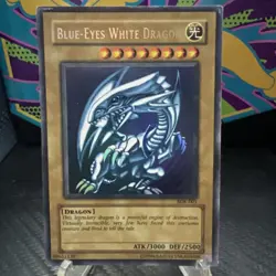 Yu-Gi-Oh! TCG Blue-Eyes White Dragon SDK-001 Ultra Rare Unlimited Edition MP - Image 1