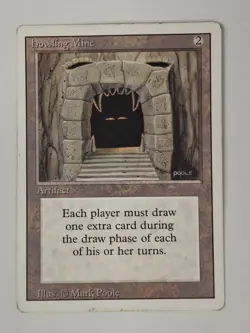 Howling Mine Revised Edition MTG Regular Moderately Played MP A BB - Image 1