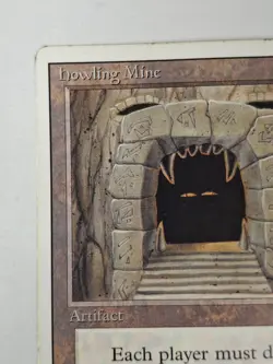 Howling Mine Revised Edition MTG Regular Moderately Played MP B BB - Image 2
