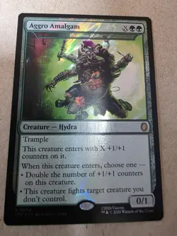 Aggro Amalgam - Voracious Hydra - (Surge Foil) Teenage Mutant Ninja - Mtg - Image 1