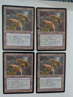 4 Heart of Yavimaya Alliances MTG NM Free shipping with tracking - Image 1