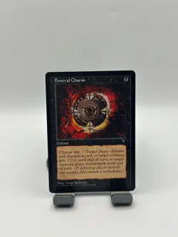 MTG, Funeral Charm $3 ORDER MIN LP Visions Regular - Image 1