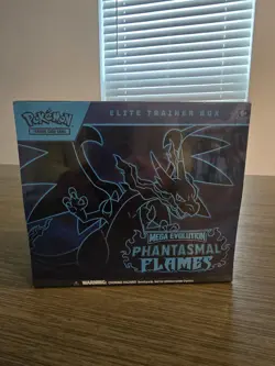 Pokemon Mega Evolution Phantasmal Flames ETB Sealed - Image 1