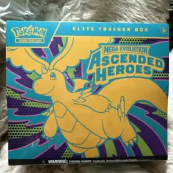 Pokemon Center MEGA Evolution: Ascended Heroes Elite Trainer Box ETB Sealed New - Image 1