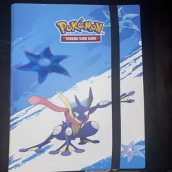 Pokemon TCG Official Ultra Pro Greninja Binder 9-Pocket Portfolio - Image 1