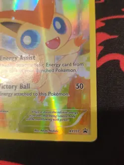 Victini XY117 Holo Full Art Pokemon TCG XY Black Star Promo 2016 - Image 2