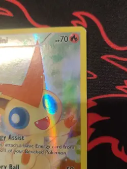 Victini XY117 Holo Full Art Pokemon TCG XY Black Star Promo 2016 - Image 3
