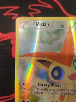 Victini XY117 Holo Full Art Pokemon TCG XY Black Star Promo 2016 - Image 4