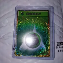 Grass Energy Reverse Holo League Promo 2002 Pokemon card NM - Image 1