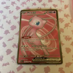 Pokemon Mew EX TCG Scarlet & Violet Holo Ultra Rare Card 193/165 NM Condition - Image 3