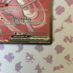 Pokemon Mew EX TCG Scarlet & Violet Holo Ultra Rare Card 193/165 NM Condition - Image 5