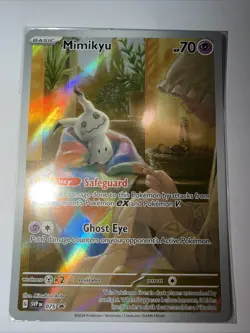 Mimikyu Pokemon TCG 075 Black Star Promo Card Sealed - Image 2