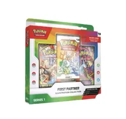 1x Pokemon TCG: First Partner Illustration Collection Series 1 Brand New Sealed - Image 1