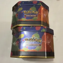 2 x Pokemon TCG Mega Charizard X Tin New Sealed Evolution Phantasmal Fast 📦 - Image 3