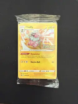 Pokemon TCG Flaaffy Evolving Skies SWSH122 Holo Promo Promo SEALED PACK - Image 1