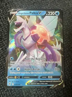 Pokemon Origin Forme Palkia V Sword & Shield Astral Radiance 039/189 - Image 1