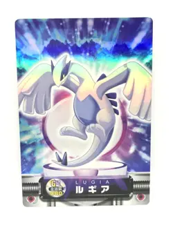 Carddass Pokemon Zukan Card Lugia Holo Bandai Nintendo Advanced Generation Rare - Image 1