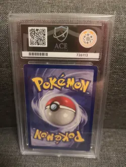 Dragonite Black Star Promo Card Ace Grade 2 Vintage 1999 Pokemon #5 Movie Promo - Image 3
