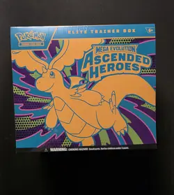 Pokemon TCG Mega Evolution Ascended Heroes ETB Elite trainer Box Sealed - Image 1