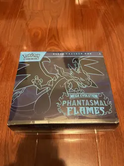 Pokemon Mega Evolution Phantasmal Flames Elite Trainer Box ETB Sealed - Image 1