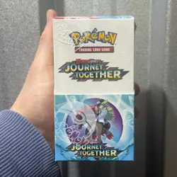 Pokemon TCG Journey Together Half Booster Box (18 Packs) – Sealed – New - Image 1