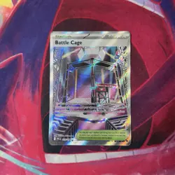 Battle Cage 116/094 Phantasmal Flames Full Art Stadium Pokemon TCG - Image 1