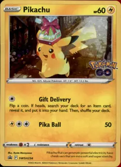 Pikachu SWSH234 Holofoil - Pokemon SWSH: Sword & Shield Promo Cards - Image 1