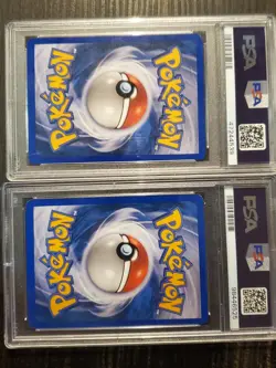 Psa 9 Squirtle 131/165 + Psa 8 Mewtwo 56/165 2002 Pokemon Expedition Slabs - Image 2