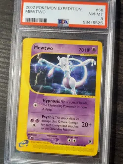 Psa 9 Squirtle 131/165 + Psa 8 Mewtwo 56/165 2002 Pokemon Expedition Slabs - Image 5