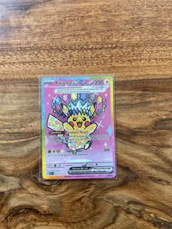 Pokemon Pikachu EX SIR 277/217 Ascended Heroes English - Pack Fresh - Image 1