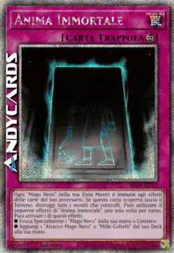 ANIMA IMMORTALE • (Eternal Soul) • Segreta Platino • RA04 IT247 • 1Ed • Yugioh! - Image 1