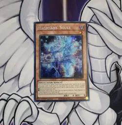 Yu-Gi-Oh! Secret Rare 1st ed - MAGICIAN'S SOULS - RA02-EN014 - NM - Image 1