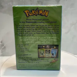 Pokemon - Overgrowth Theme Deck = Trading Card Game (WOC 1999) - Factory Sealed 742818060585 - Image 2