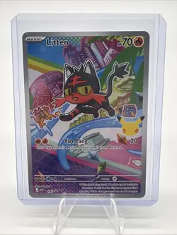 Pokemon First Partner Illustration Collection 3 card gen 7 Alola Set NM - Image 4