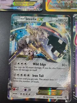 Pokemon EX Cards Lot of 5 - M Mewtwo, Mewtwo, M Pidgeot, Steelix, M Steelix - Image 5