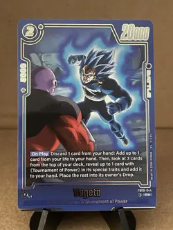 Dragon Ball Super Card Game Fusion World Dual Evolution Vegeta FB09-044 Alt Art - Image 1