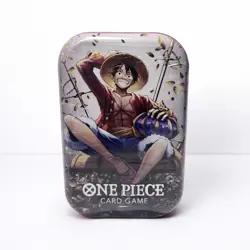 One Piece TCG Card Game - Mini Tin Vol.2 English 2 Packs Of OP 13 Luffy Art - Image 1