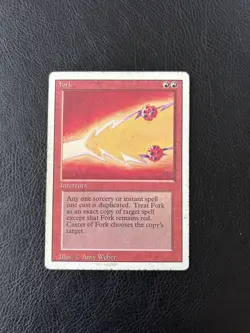 1x Fork Revised Edition MTG HP - Image 1