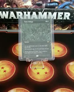 MTG Toxic Deluge (Double Masters) Borderless Non-Foil - Image 2