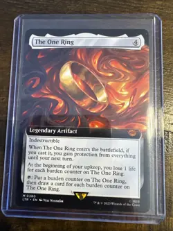 The One Ring (Extended Art) Universes Beyond: Tales of Middle-Earth Regular - Image 1