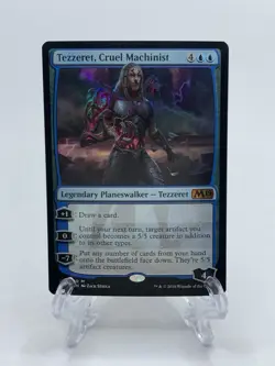 Tezzeret, Cruel Machinist - M19 Core Set 2019 - MTG - Foil Mythic - Magic - Image 1